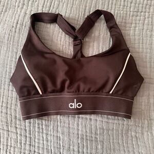 ALO YOGA Black xs sports bra